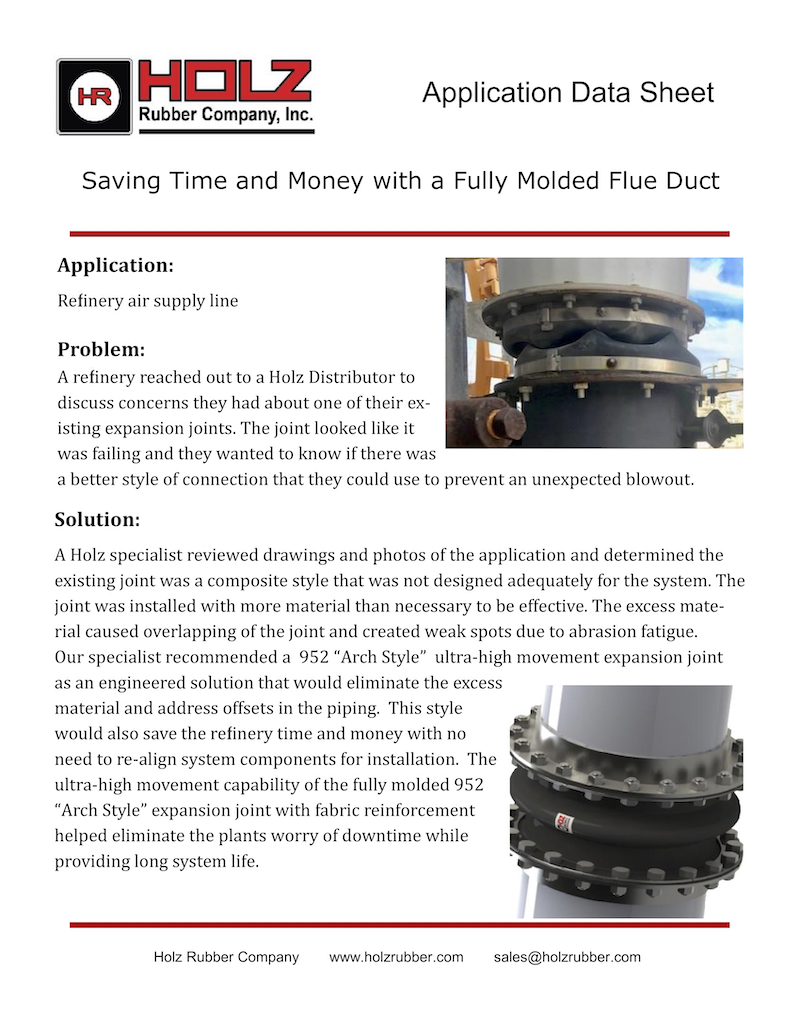 Saving Time and Money with a Fully Molded Flue Duct