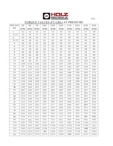 Holz Rubber Torque.Value